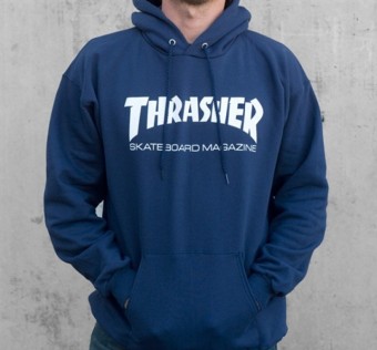 Thrasher mikina Skate Mag Hoody Navy