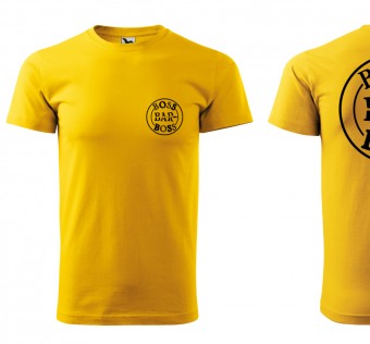 Pánské tričko Boss Bar - duo yellow